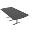Skutchi Designs 45 in W, 96 in L, 29 in H, Engineered Wood Top, Grey HAR-AREC-46x92-T-ASIANNIGHT - alternate 1